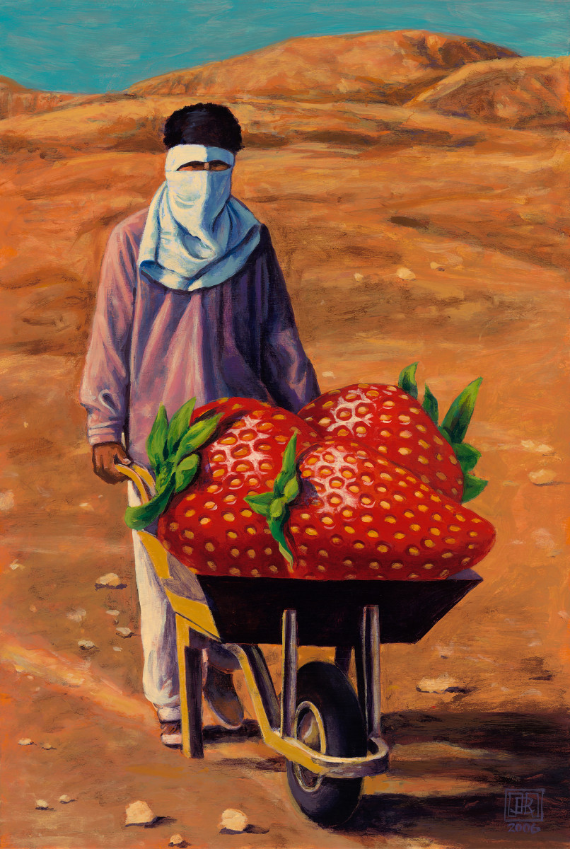 Harvest by Jeff Jordan, Limited Edition print from original acrylic painting.