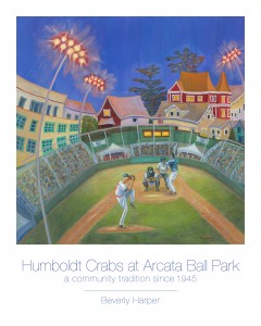 Crabs Baseball by Beverly Harper